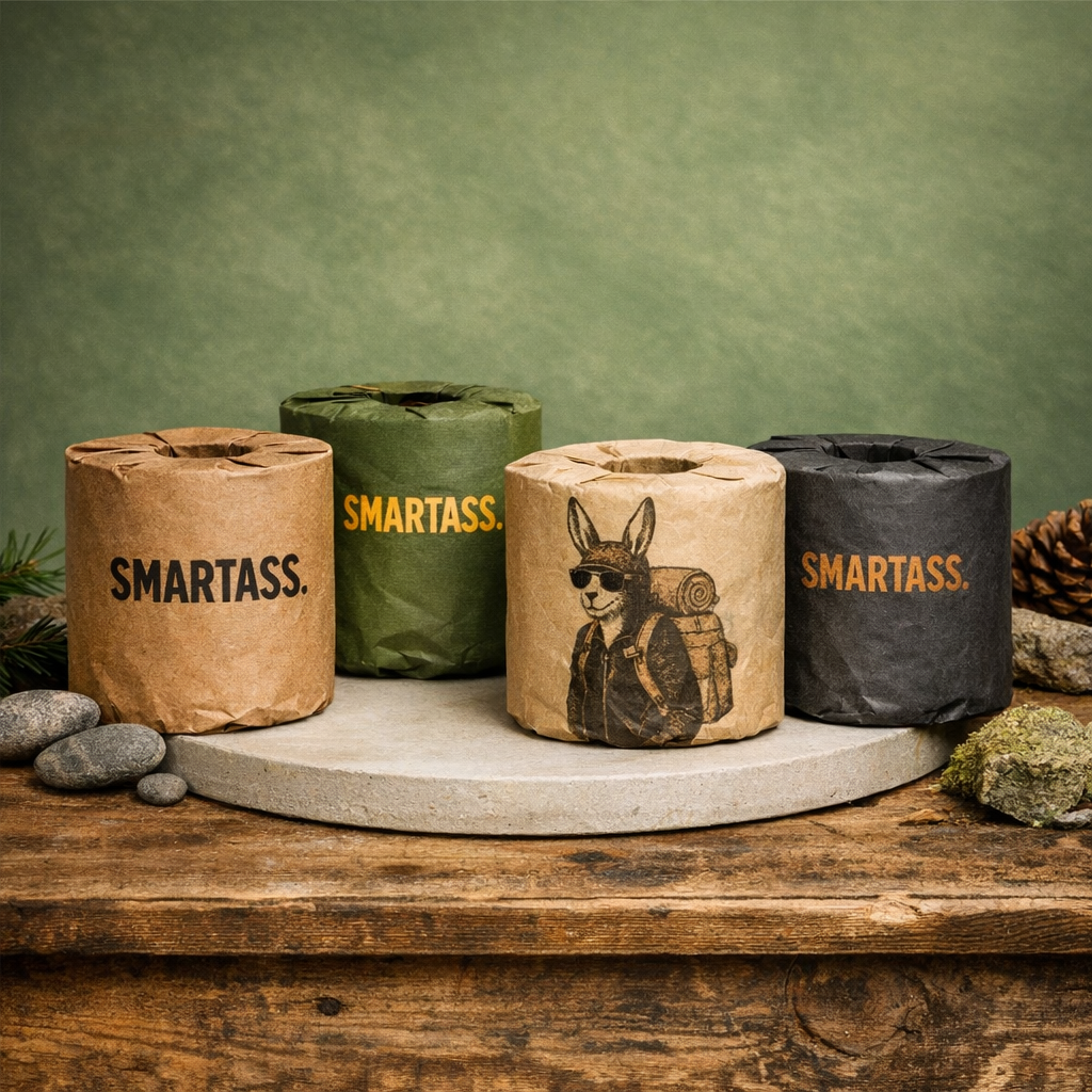 Smartass. Kraft Queen 4 Pack toilet paper