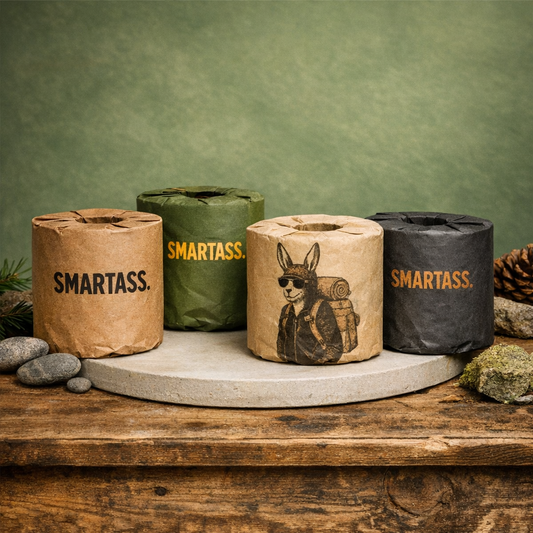 Smartass. Kraft Queen 4 Pack toilet paper
