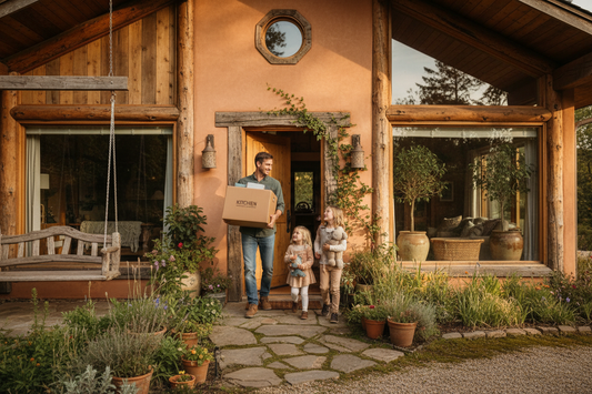earthy home renting out to new family
